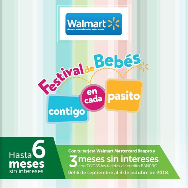 Foto de Banpro Cuotas Walmart Festival Bebe